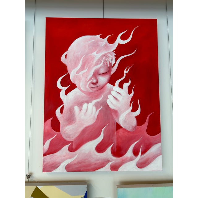 Felix Abcede, Washed, 2026 Acrylic on canvas 24 × 36 × 1.5 in Unique work Includes a Certificate of Authenticity Shipping...