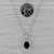 1.90ctw Green Tourmaline Diamond Halo Pendant Necklace 14k Whtie Gold 18.5" For Sale - Image 4 of 6
