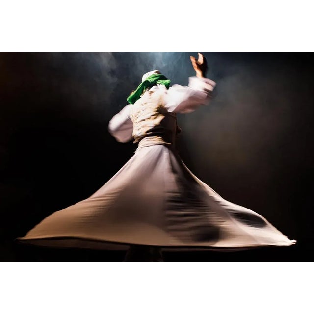 Jean-Philippe Turut, Whriling Dervish Dancer, Photographic Paper, in Flawless conditions. Designed from 2000 This piece...
