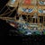 Metal Vintage Cloisonne Enamel Ship Model – 28" Gilt Sailing Boat With Box For Sale - Image 7 of 9
