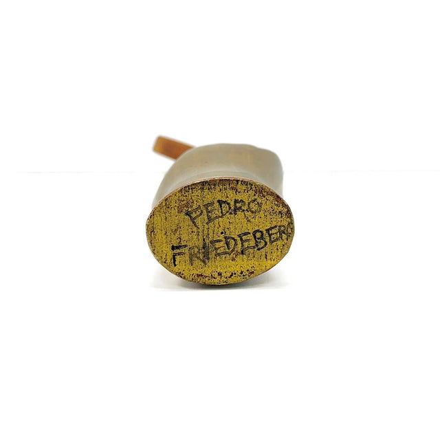 Contemporary 1970s Pedro Friedeberg, Mano Luna (Rare Giltwood Sculpture) For Sale - Image 3 of 5