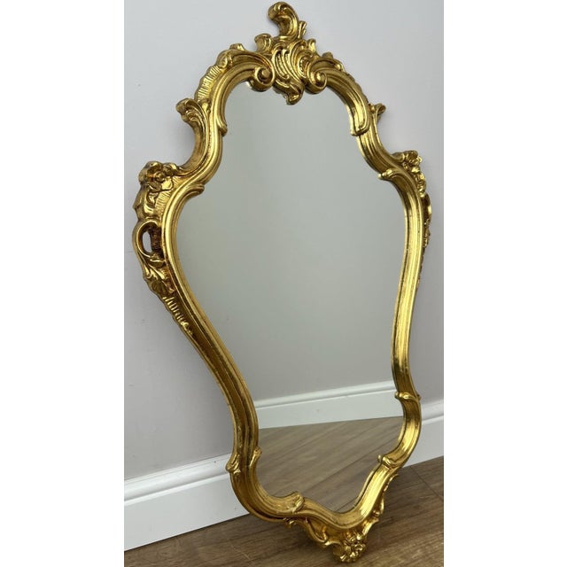 Vintage French Style Ornate Wall Mirror For Sale - Image 13 of 13