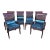 Stanley British Colonial Dining Chairs American Craftsman Collection Set of 6 For Sale