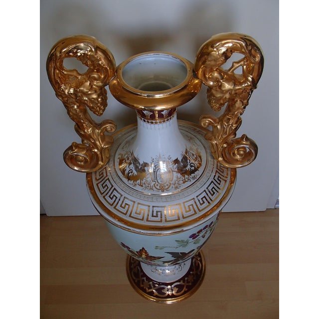 Art Nouveau Amphora Floor Vase, in Flawless conditions. Designed before 1890