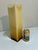 Italian Murano Opaline & Amber Art Glass Vase, Hand Blown, 16” For Sale In Philadelphia - Image 6 of 9