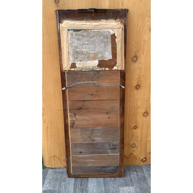 Antique German Biedermeier Wall Mirror For Sale In Chicago - Image 6 of 9