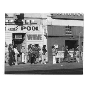 1979 Don Ware Hollywood Bus Stop Photograph