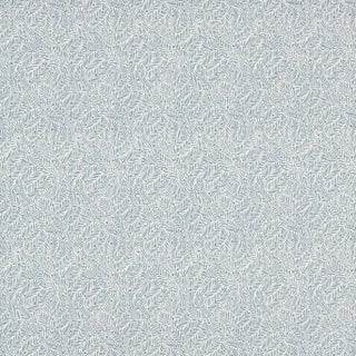 Morris & Co Yew & Aril Fabric in Mineral Blue For Sale