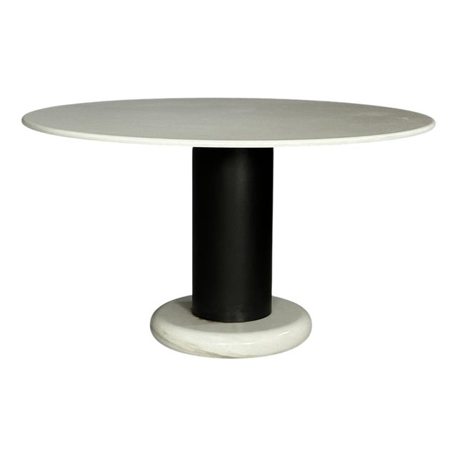 Loto Rosso Round Table by Ettore Sottsass for Poltronova For Sale