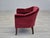 Danish Lounge Chair in Velour with Ash Legs, 1950s For Sale - Image 17 of 18