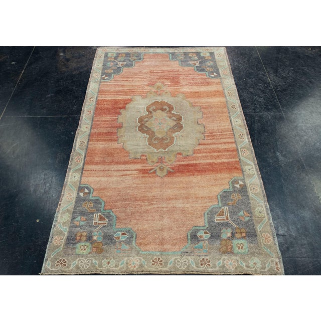 Turkish Vintage Rug 3'5" x 5'9" #17419 Explore a curated collection of hallway runners, wool rugs, and handmade...