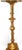 Baroque Vintage Large Baroque Style Candlestick Lamp Depicting Artemis and Her Followers For Sale - Image 3 of 18