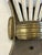 Vintage White Wall Lights in Brass, 1950, Set of 2 For Sale - Image 10 of 11