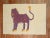 Late 20th Century Lion Kilim Textile Art For Sale - Image 9 of 9