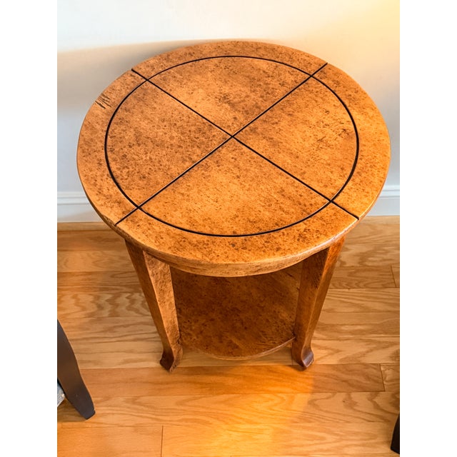 Woodland Furniture Side Table For Sale In Washington DC - Image 6 of 7