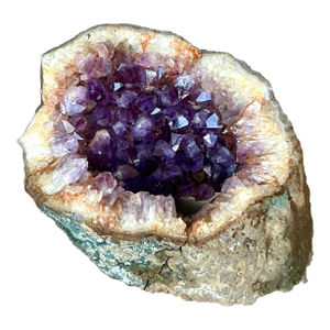 Vintage Boho Amethyst Geode