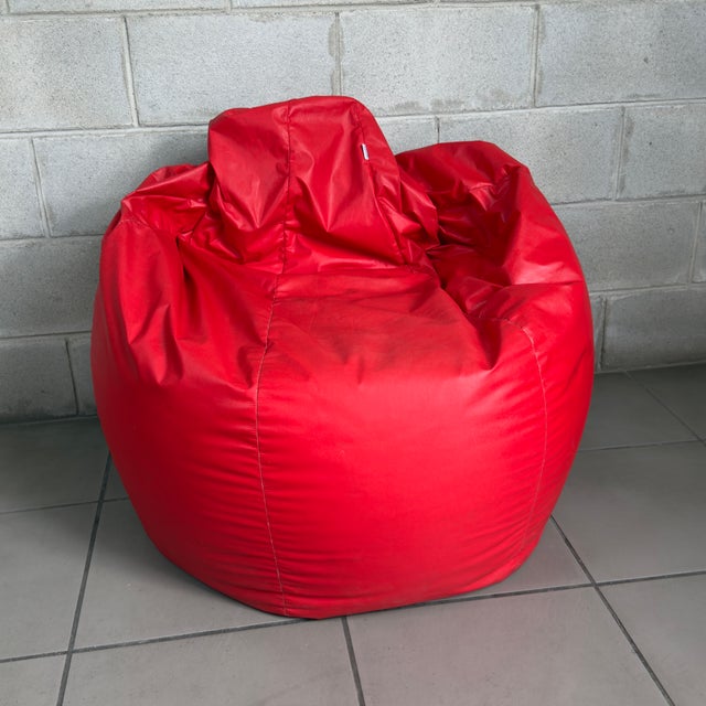 Modern Bean Bag Pouf by Gatti Paolini Teodoro for Zanotta,1970s For Sale - Image 6 of 11