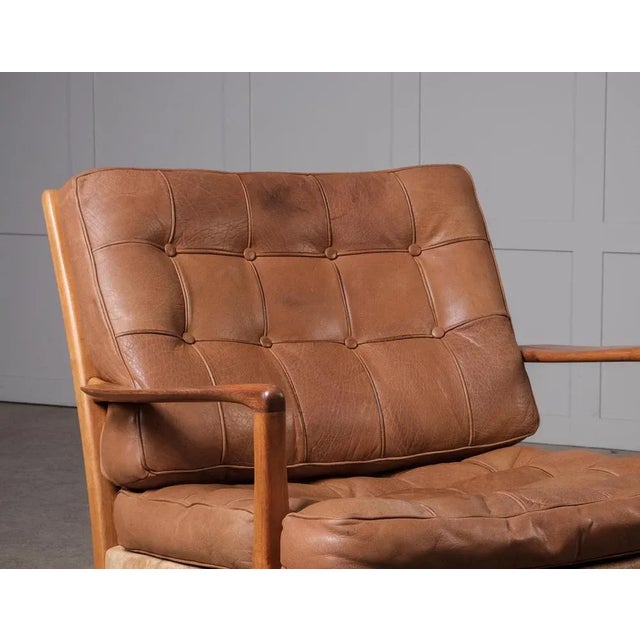 Easy Chair Model Löven attributed to Arne Norell, 1960s For Sale - Image 10 of 12