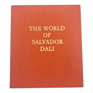 1972 The World of Salvador Dali Book For Sale