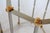 Vintage Hollywood Regency Style Brass and Chrome End Tables - A Pair For Sale - Image 11 of 13