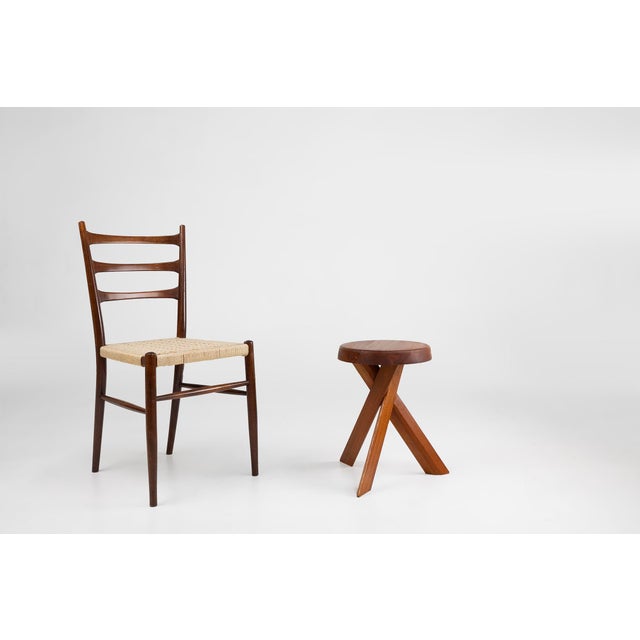France / 1974 / stool / pierre chapo / model s31 / elm wood / mid century / design classic this stool model s31 is one of...