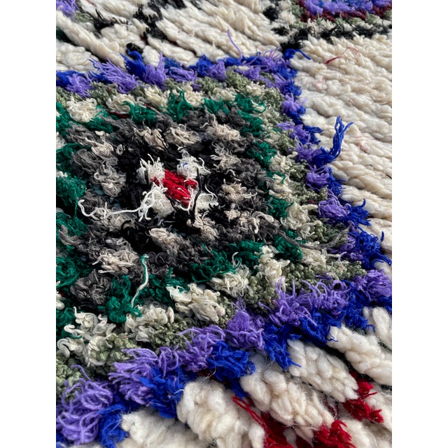 Moroccan Artist Moroccan Vintage Berber Rug For Sale - Image 4 of 9