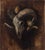 Echoes of Life presents a striking juxtaposition of a ram's skull adorned with small birds, symbolizing the cycle of life...