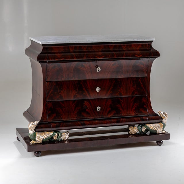 Empire Chest of Drawers in Mahogany, 1800s For Sale - Image 13 of 13