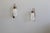 1950s Dominioni Azucena Model LP10 Brass Wall Lamps by Luigi Caccia Dominioni for Azucena, 1958, Set of 2 For Sale - Image 5 of 15