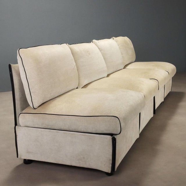 Chair-a-Bank Sofa attributed to Mario Bellini for Cassina For Sale - Image 3 of 13
