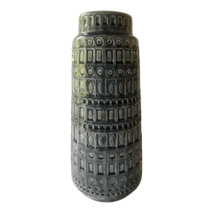 Mid-Century West German Scheurich Keramik Glazed Vase