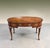 Late-20th-century Hekman Queen Anne Revival writing desk, crafted with richly figured walnut burl veneer and an...