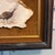 1980s Framed Turkey Oil Painting on Wooden Cross Cut by Jj Forsythe For Sale In Austin - Image 6 of 10