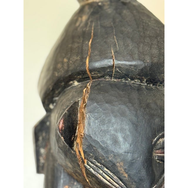 20th Century African Guro Wooden Head For Sale - Image 10 of 13