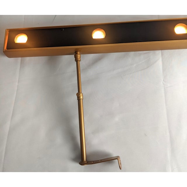 Brass FineArtLight Masterpiece Gallery Series 36" Dimmable Picture Light, Dual Adjustable Arms For Sale - Image 8 of 12