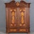 Late 18th Century Baroque Intarsia Cabinet, 1791 For Sale - Image 5 of 18