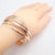 Tiffany & Co. Rose Gold 9 Row Melody Calife Picasso Bangle Bracelet For Sale In Philadelphia - Image 6 of 6