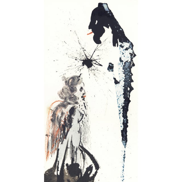 Color lithograph "Idolum Nomine Bel" (The Idol Named Bel, Daniel 14:3) from Salvador Dalí's monumental five-volume...