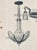Art Deco French Art Deco Chandelier by B. Morin & Val Saint-Lambert 1920s France For Sale - Image 3 of 11