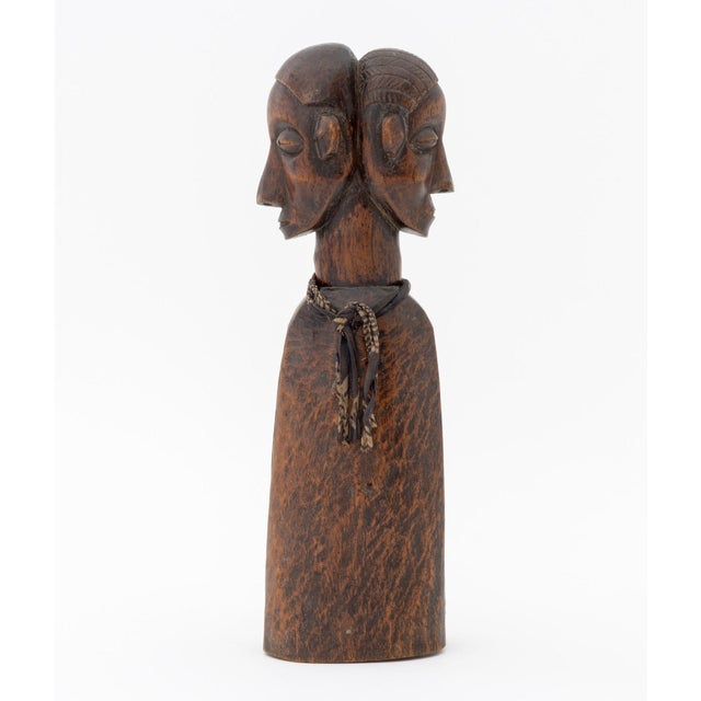 African Yaka Double-Headed Slit Drum For Sale - Image 4 of 10