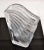 This stunning vase features ribbed, fluted and fan detailing with a splash effect all executed in fine handblown crystal...