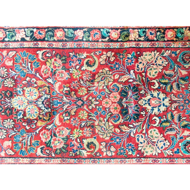 1930s Early 20th Century Persian Sarouk Runner For Sale - Image 5 of 16