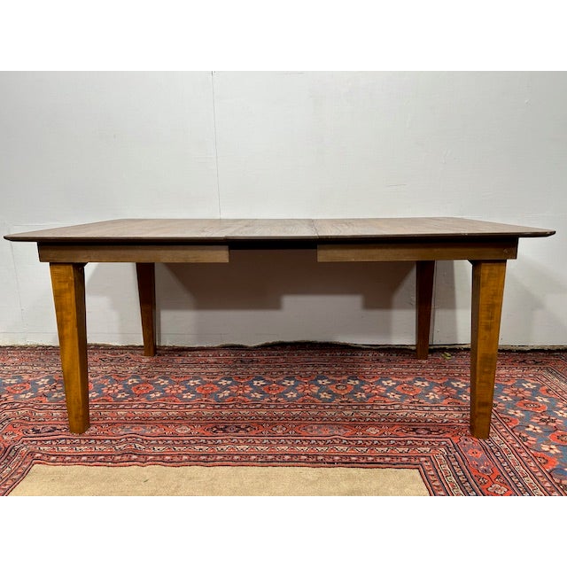 Farmhouse 1960s Shaker Style Farmhouse Table For Sale - Image 3 of 11