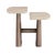 Bring a touch of modern sophistication to your space with the Kaia Marble Top Brass Side Accent Table. Designed to stand...