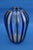 Blue 20th Century Murano Blown Glass Vase with Ribs attributed to Archimede Seguso, Italy, 1890s For Sale - Image 8 of 18