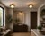 Contemporary Handcrafted Solid Brass Flush Mount Ceiling Light With Opal Glass Globe For Sale - Image 3 of 9