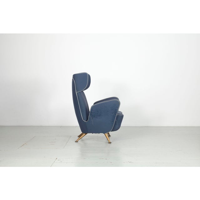 Vintage Lounge Chair by Gio Ponti and Giulio Minoletti For Sale - Image 3 of 18