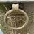 Vintage Patinated Hammered Brass Planter/Jardiniere Ring Handles Repousse Floral Design For Sale - Image 9 of 12