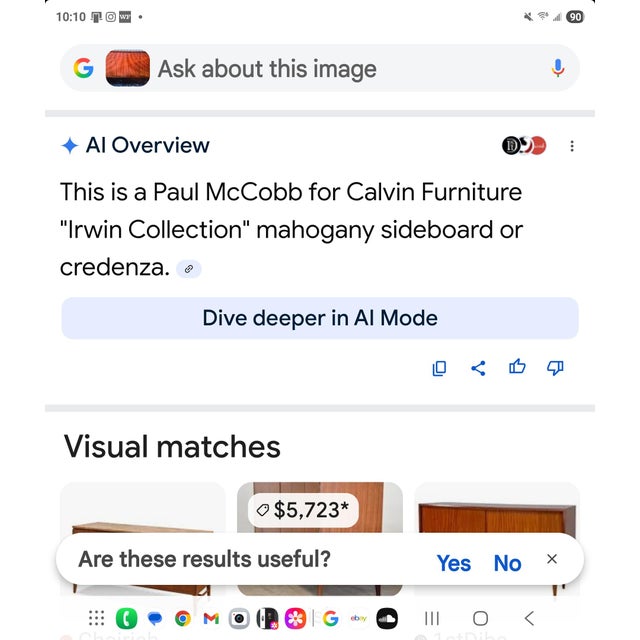 1950s Calvin Furniture Irwin Collection Long Chest of Drawers For Sale - Image 12 of 12