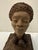 Vintage Woman Bust on Wood Mount For Sale - Image 4 of 11